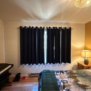 Elegant Navy Blue Drapes for Modern Homes